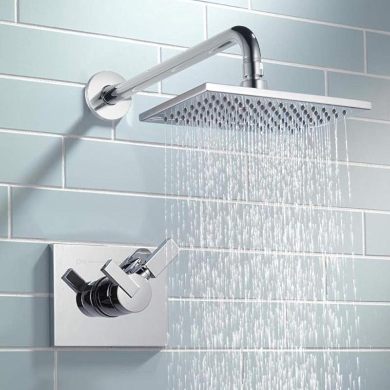 Универсальная удлинительная трубка для душевой стойки с резьбой G1/2, нержавеющая, фитинг-удлинитель для душа, подходит для ванной комнаты