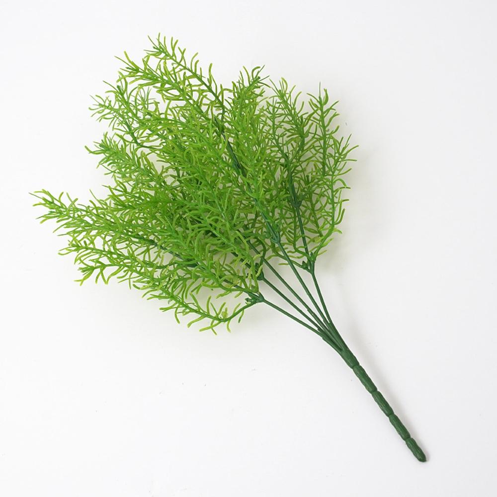 Искусственный зеленый папоротник Sprengeri, растение для дома, открытого сада, летний цветочный декор