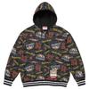 Черная толстовка с капюшоном на молнии X Mitchell & Ness Teams