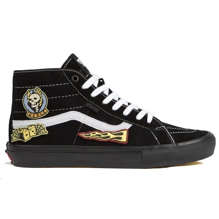Илайджа Берле x Vans Skate Sk8-Hi Decon Черные Унисекс Кроссовки VN0A5KYBBKA