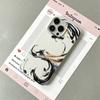 Чернильный Абстрактный Рисунок Чехол для Телефона Для Iphone17Air17 16 15 14 Plus 13 12 11 Pro Max Coque Funda Чехол для Телефона с Большим Отверстием под Камеру