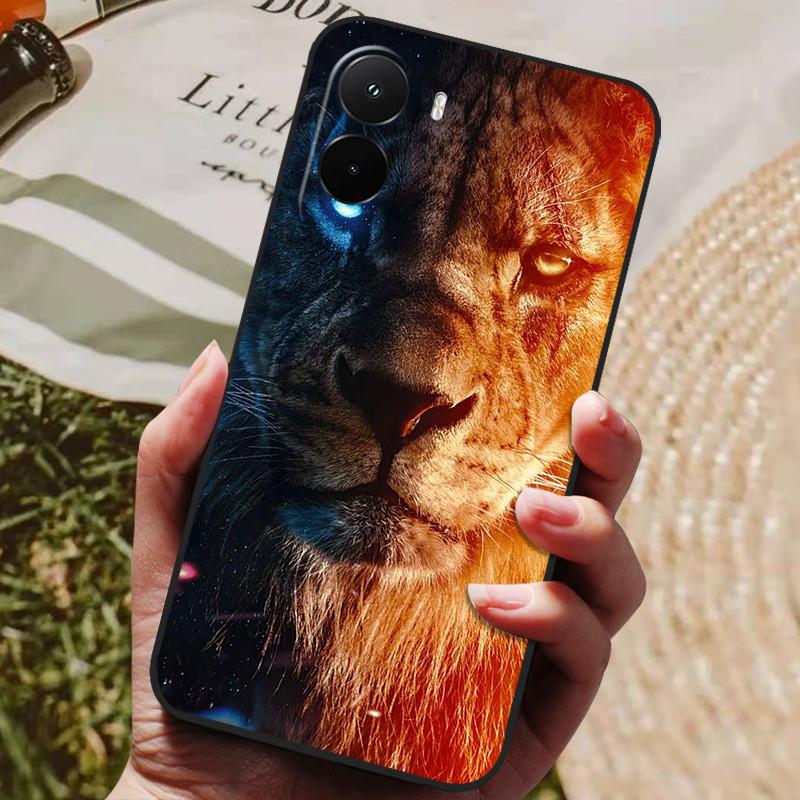 Для Xiaomi Poco M7 4G Чехол Силиконовая Задняя Крышка Чехол для Телефона для Poco M7 Plus Чехлы Мягкий Бампер чехол M 7 Plus PocoM7 4G Ударопрочный