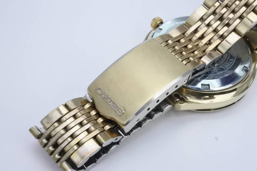 Очень редкая модель 1967 года SEIKO Business A 27 камней тонкие автоматические Циферблат показывает некоторые 8346-9000 мужские наручные часы. обесцвечивание.