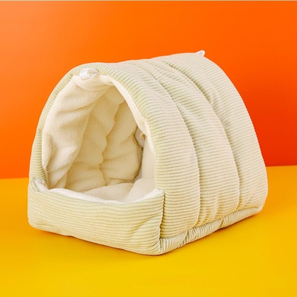Hanging Pet Bird Bed Warm Cotton Stuffed Bird Hut New Budgie Hammock for Winter