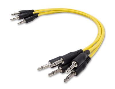 Комплект соединительных кабелей KORG 5 шт. желтый MS-CABLE-YL