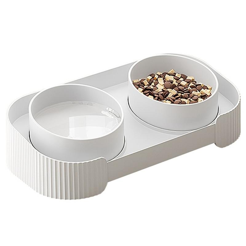 Pet Supplies Cat Bowl Pet For Small Dogs Cats Elevated Pet Feeder Large Capacity Pet Feeding Bowl