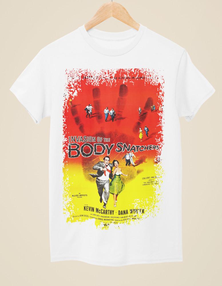 Invasion of the Body Snatchers - Movie Poster Inspired Unisex White T-Shirt Unisex T-Shirt