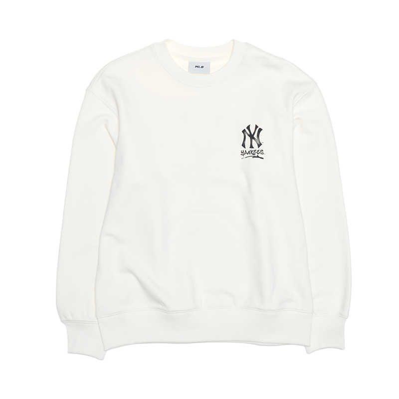 MLB Свитшот New York Yankees Унисекс Кремовый 3AMTB0551-50CRS
