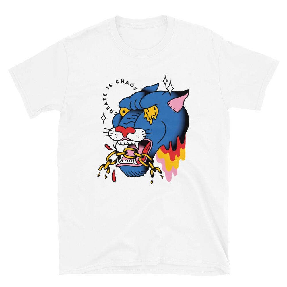 Psychedelic Mind Altering Breaking Chains Lion Tiger T-Shirt