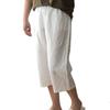 Sleep Tailor Linen One Size Fits Made In Half French Lino Women's Shorts, All, Japan, 100% Linen, Loungewear, Shorts, Pants, Antibacterial,