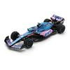 Spark Alpine A522 BWT 2022 F1 Monaco GP 7th Place Alonso with Acrylic Case 1/18 #14 F.