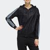 adidas Женские тренчи Neo Черные с капюшоном Умеренные EI4548
