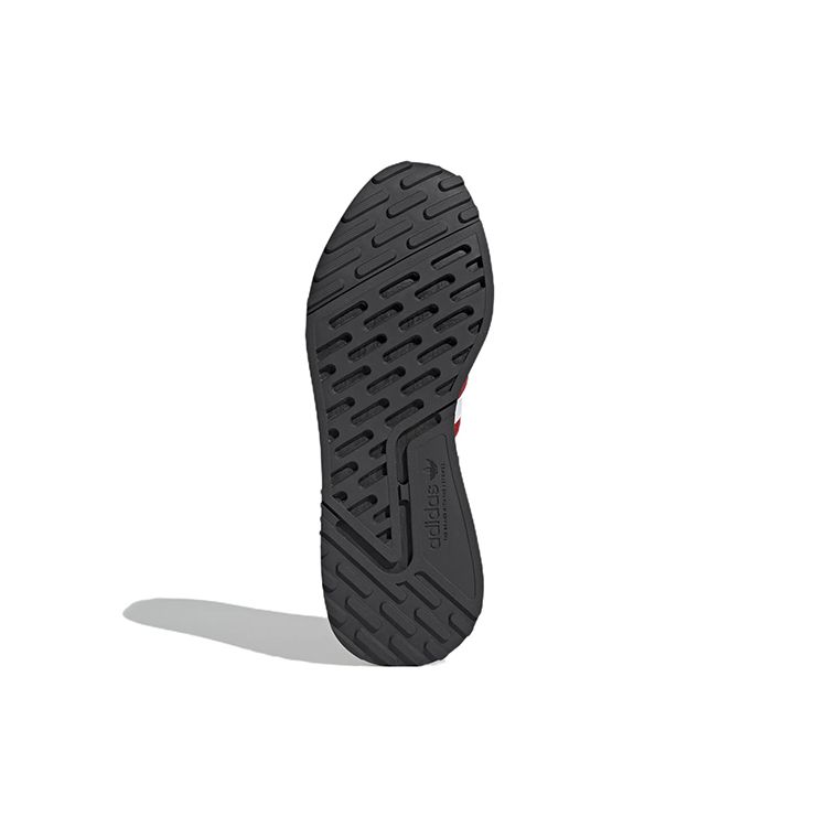 Adidas Multix Logo Print - Ярко-красные мужские кроссовки Обувь-Белый Core-Черный GZ3534