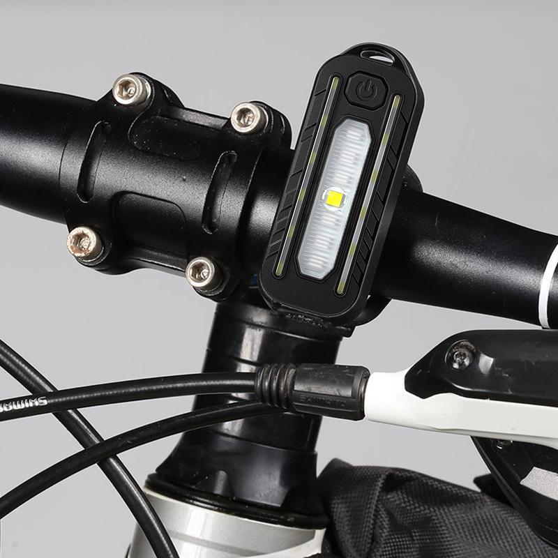 1 шт. светодиодный мигающий предупредительный световой сигнал USB перезаряжаемый мини-фонарик на плечо полицейский фонарь с зажимом для велосипеда задний фонарь для шлема предупредительный световой сигнал YSL