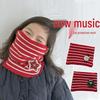 Children's 2025 Winter Red Scarf: Warm, Windproof Neck Gaiter for Girls - Cute and Protective