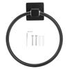Simple Durable Wall Mounted Towel Ring Bathroom Round Towel Rack Holder Hanger Hardware
