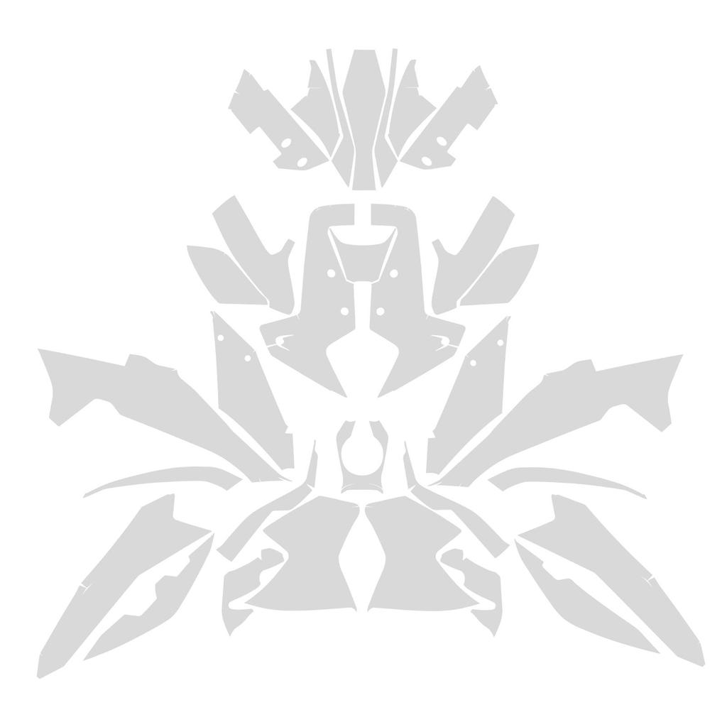 Для KTM 790 ADV PPF 790 Adventure 2024 защитная пленка для краски, защита обтекателя из ТПУ, защита от царапин, краска