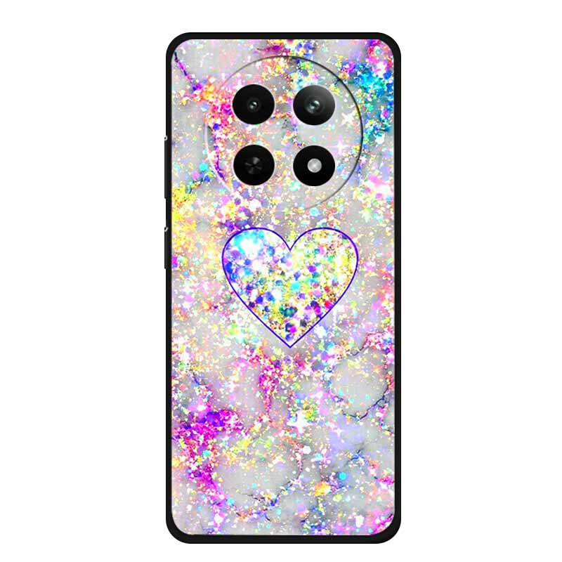 Чехол для Realme 13+ Роскошные мягкие силиконовые чехлы из ТПУ для OPPO Realme 13 Plus 5G Realme13+ Ударопрочный защитный чехол Fundas