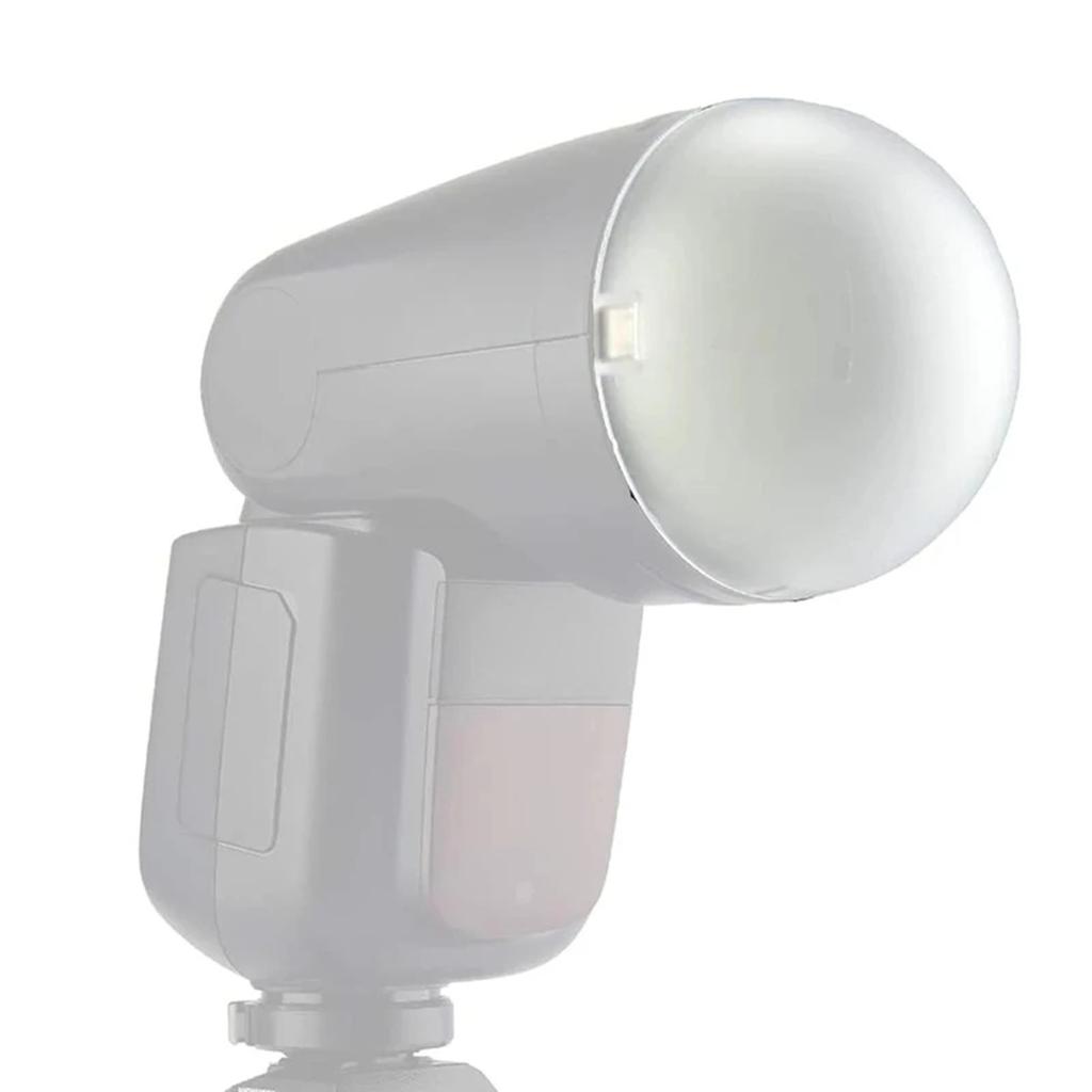 AK-R11 Dome Diffuser Round Flash Head Protective Cover Softbox for V1 Flash Series V1-S V1-N V1-C V1-F Repair