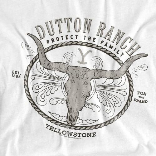 Yellowstone Unisex Adult Dutton Ranch T-Shirt