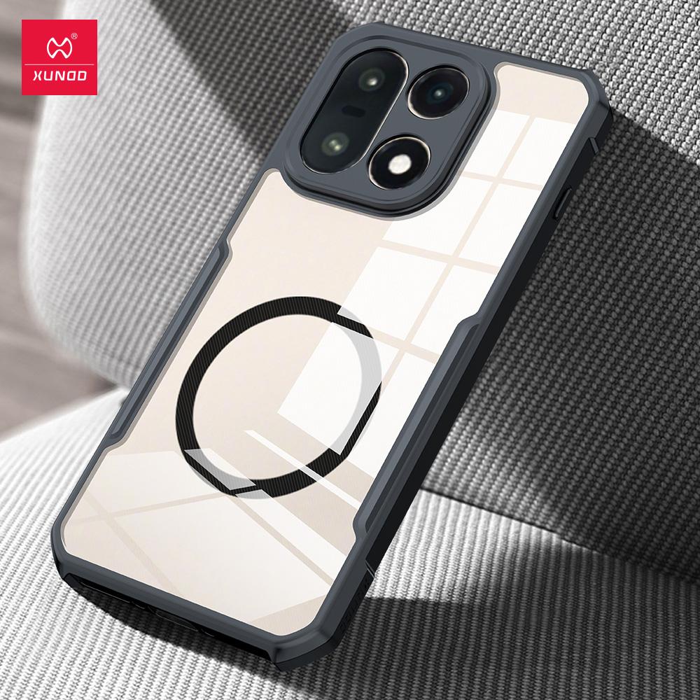 Xundd для OnePlus 15 13 13R 12 Чехол, противоударный прозрачный задний чехол для телефона с защитой камеры, гибридный из акрила + ТПУ