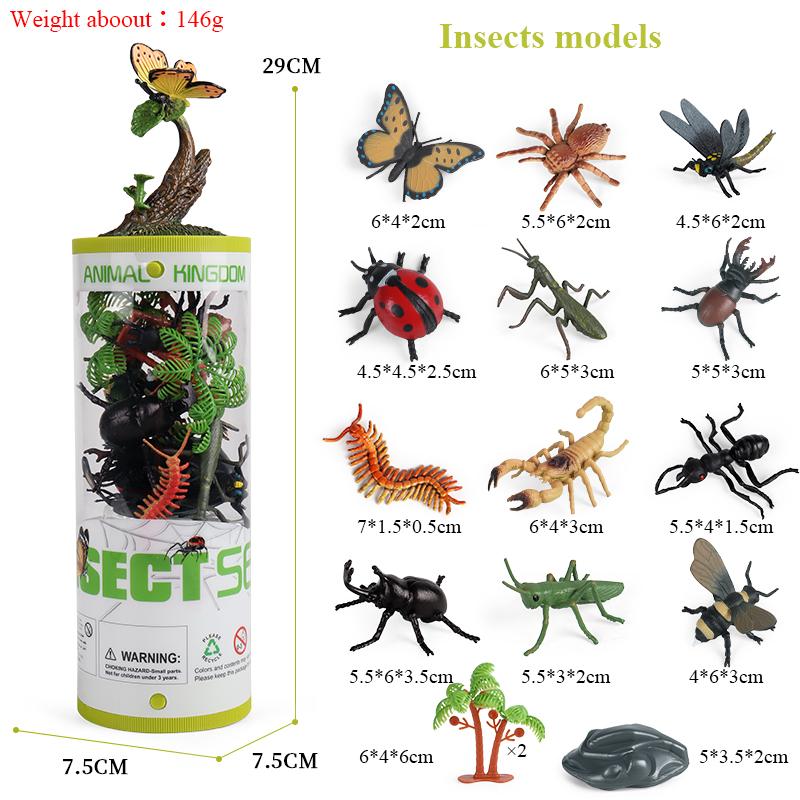 Oenux Модель Животных Зоопарка Лев Акула Пчела Ти-рекс Пингвин Корова Лошадь Курица Фигурки Милый Образовательный Миниатюрный Игровой Набор Детская Игрушка Подарок
