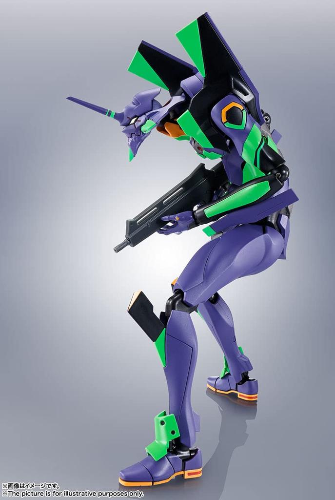 TAMASHII NATIONS ROBOT SPIRITS Evangelion Evangelion Spear of Cassius Color 170mm ABS PVC Painted Movable Figure BAS62117 [SIDE EVA] Unit-01 +