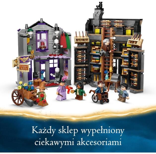 LEGO Harry Potter 76439 Магазины Олливандера и мадам Малкин