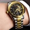 WEISIKAI Men's Moon Phase Automatic Watch Men's Wrist Luxury Men's Metal 79