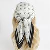 70 * 70cm New Silk Small Square Scarf For Women'S Neck Protection Professional Scarf Versatile Hair Tie Headscarf Scarf