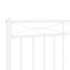 Replacement Headboard Metal White 193 cm
