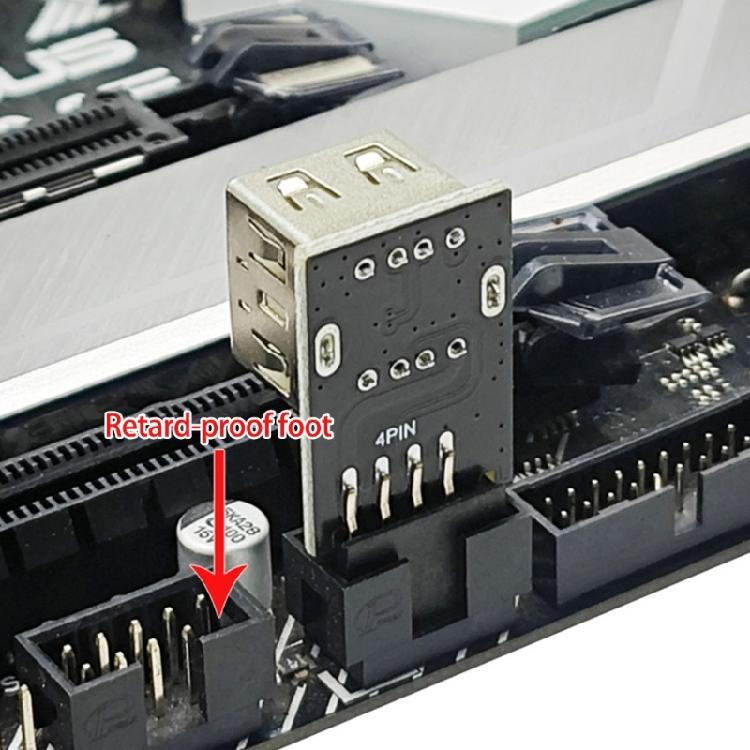 9-контактный на USB-адаптер-разъем 9-контактный на USB 2.0 Female Конвертер для донгла Беспроводного приемника ПК Внутренняя материнская плата