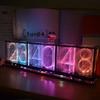Nixie Tube Clock Acrylic RGB- Digital Clock Various Musical Beat Temperature/Data/Week Display Girlfriend Gift Present