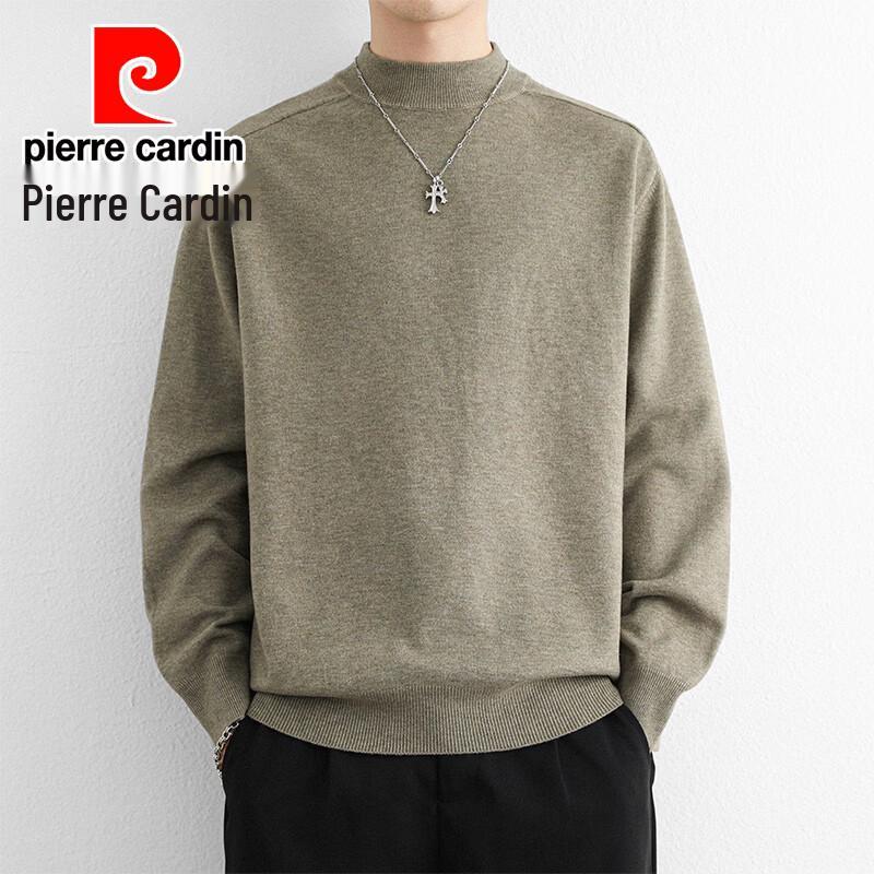 Pierre Cardin Мужской вязаный свитер с воротником-стойкой