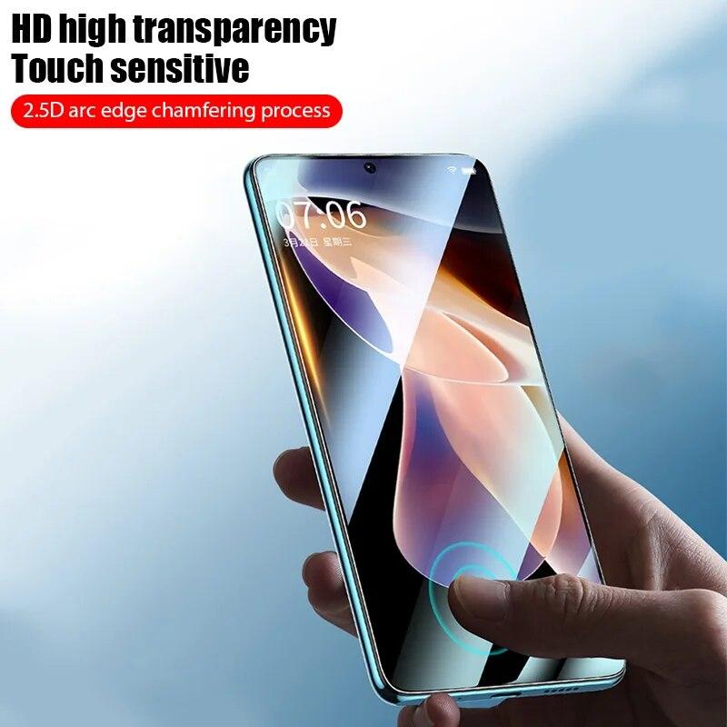 Защитные пленки для экрана Xiaomi Mi 11 Lite 11T Pro, стекло для Xiaomi Poco X3 GT X4 Pro M5 M4 M3, 5 шт.