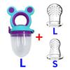 New Baby Nipple Fresh Food Fruit Milk Feeding Bottles Nibbler Learn Feeding Drinking Water Straw Handle Infant Teething Pacifier