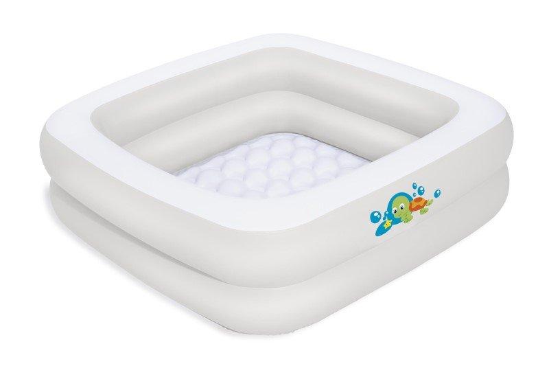 Надувная ванна 86x86x25 см с мягким дном Bestway 51116