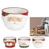 Christmas Bowl With Santa Claus Motif, Ceramic, 200 Ml