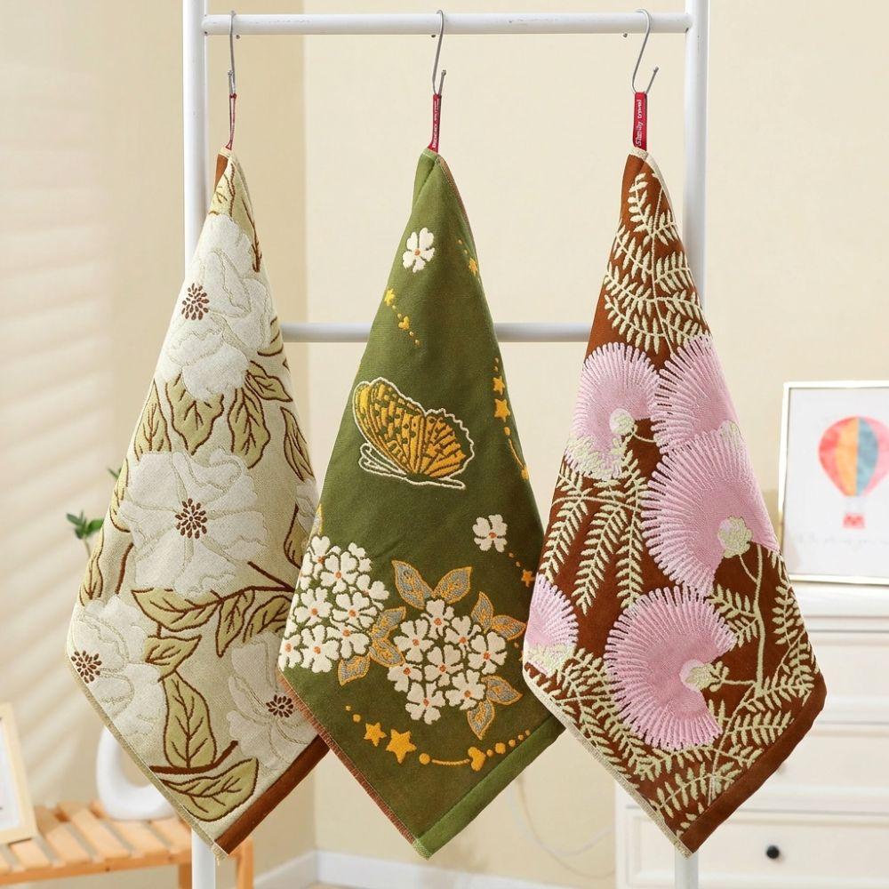 Quick Dry Kitchen Towel 4 Layer Cotton Gauze Pure Cotton Dish Cloth New Tea Towel Home Restaurant
