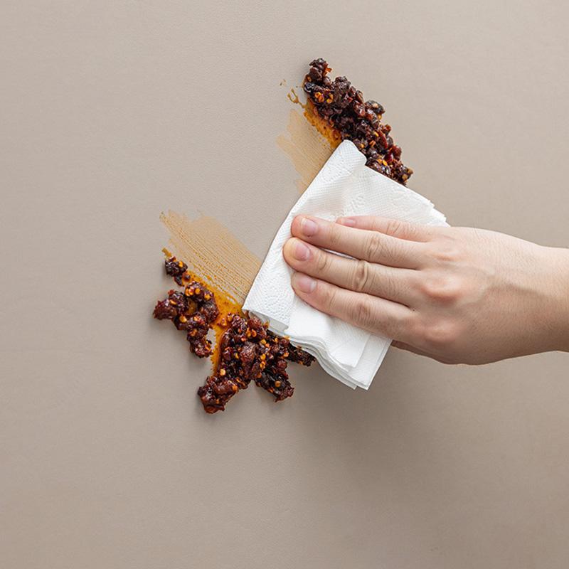 1PC Oilproof Elastic Tablecloth Table Cloth PU Leather Table Protector Cover Table Cover Desk Mat