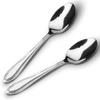 3x Steel Spoons for Tea, Coffee, Desserts, Small Spoons, Spoon Set
