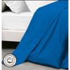 Flat Sheet - Navy Blue - 240x300 Cm - 100% Cotton - 2 People - Machine Washable
