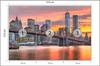 Photomural Lower Manhattan Skyline And Brooklyn Bridge Non-Woven 315x210
