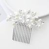 Hairpin Women Korean Style Headwear Five-tooth Hair Comb Rhinestone Hair Stick Hair Accessories