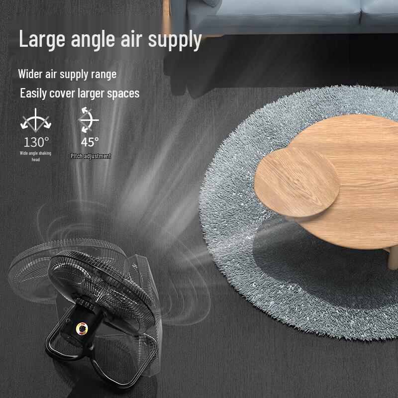 Diamond Industrial Low-Profile Floor Fan CN plug (adapter included)