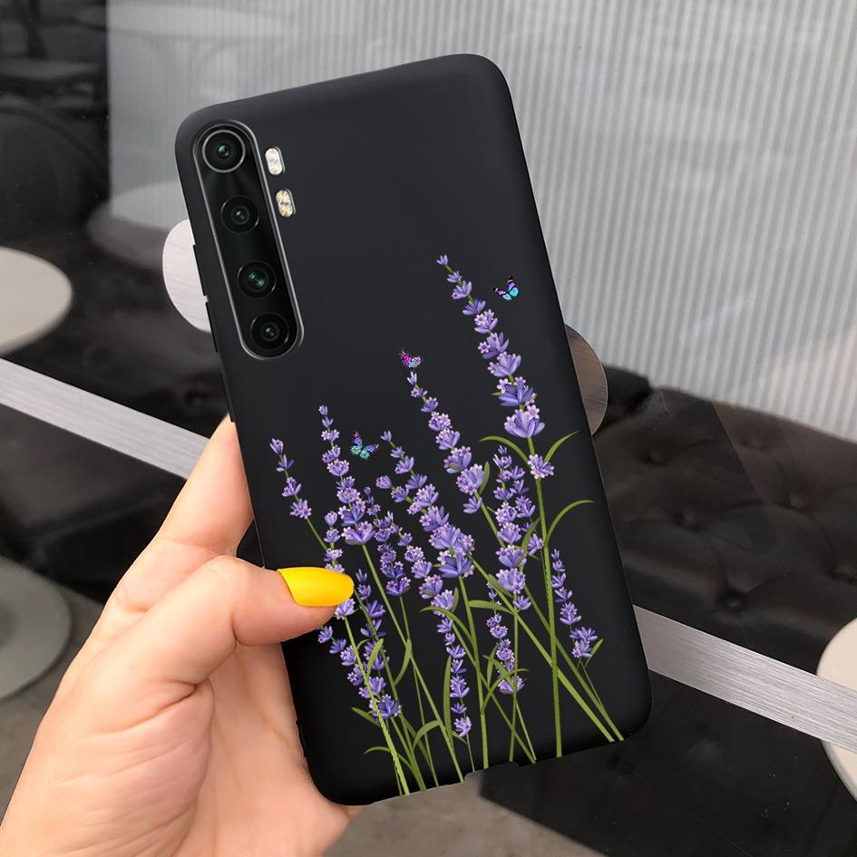 Чехол для Xiaomi Mi Note 10 Lite 6.47" Модный Милый Девочки Расписной Мягкий ТПУ Чехол Для Xiaomi Note 10 Lite MiNote10 Lite Чехол для Телефона