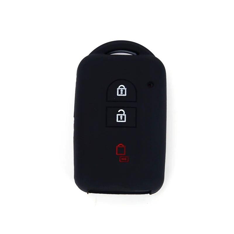 Silicone Car Key Cover Case Shell For Nissan Duke Juke Micra Qashqai X-Trail T31 Navara Tiida Pathfinder