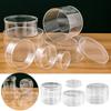 Round Storage Box Transparent Candy Packaging New Capsules Storage  Home