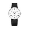 [ЧАСЫ CARVEN] ЧАСЫ CARVEN Мужские кожаные часы CV645-WH/BK