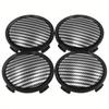 4pcs Carbon Fiber Pattern 75MM for Mercedes-Benz Wheel Center Rim Caps Car Tire Hub Cover Hubcaps For Mercedes Benz